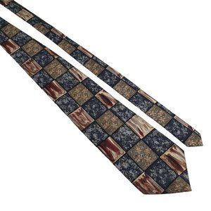 Venanzi Mens Necktie Tie Vintage Designer Accessory Work Office Dad Gift